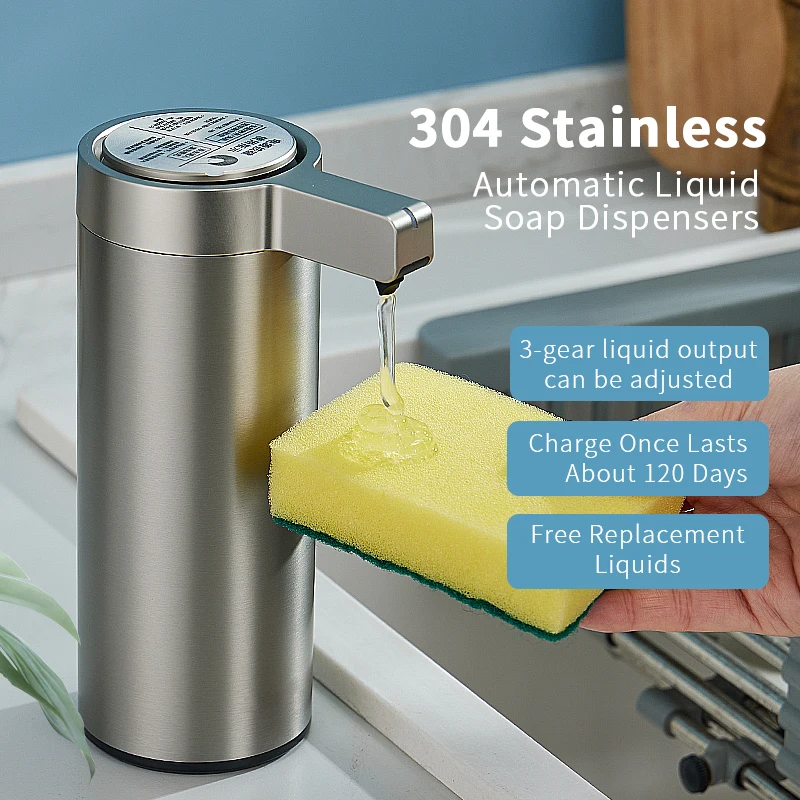 Upgrade Your Kitchen Hygiene with the Smart Electric Soap Dispenser 🌐🛁