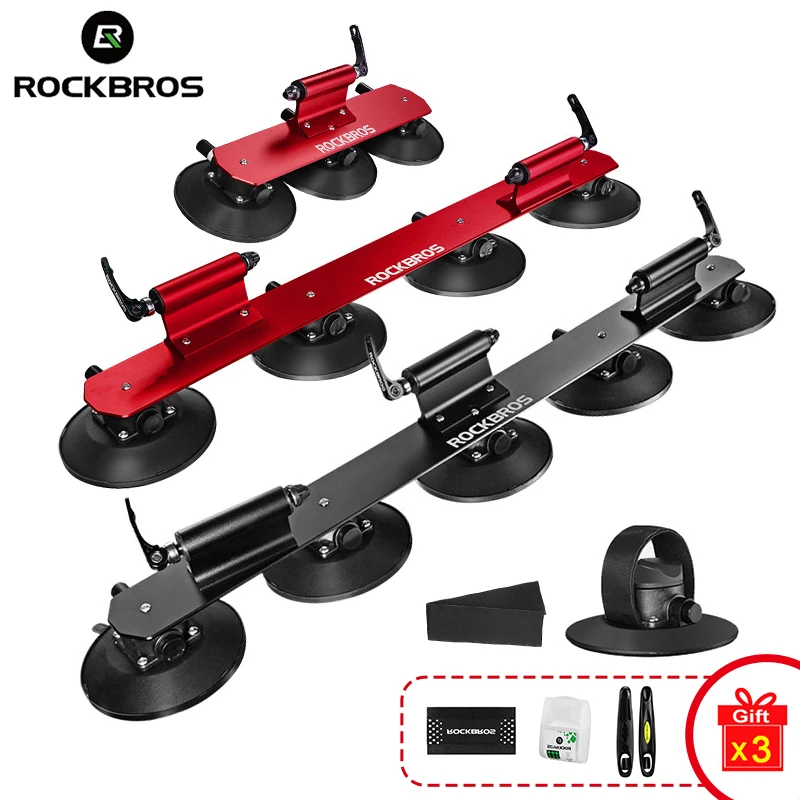 Rockbros Vacuum Suction Roof-Top Bike Carrier Rack: Your Universal Holder for Mountain Bikes ๐ฒ