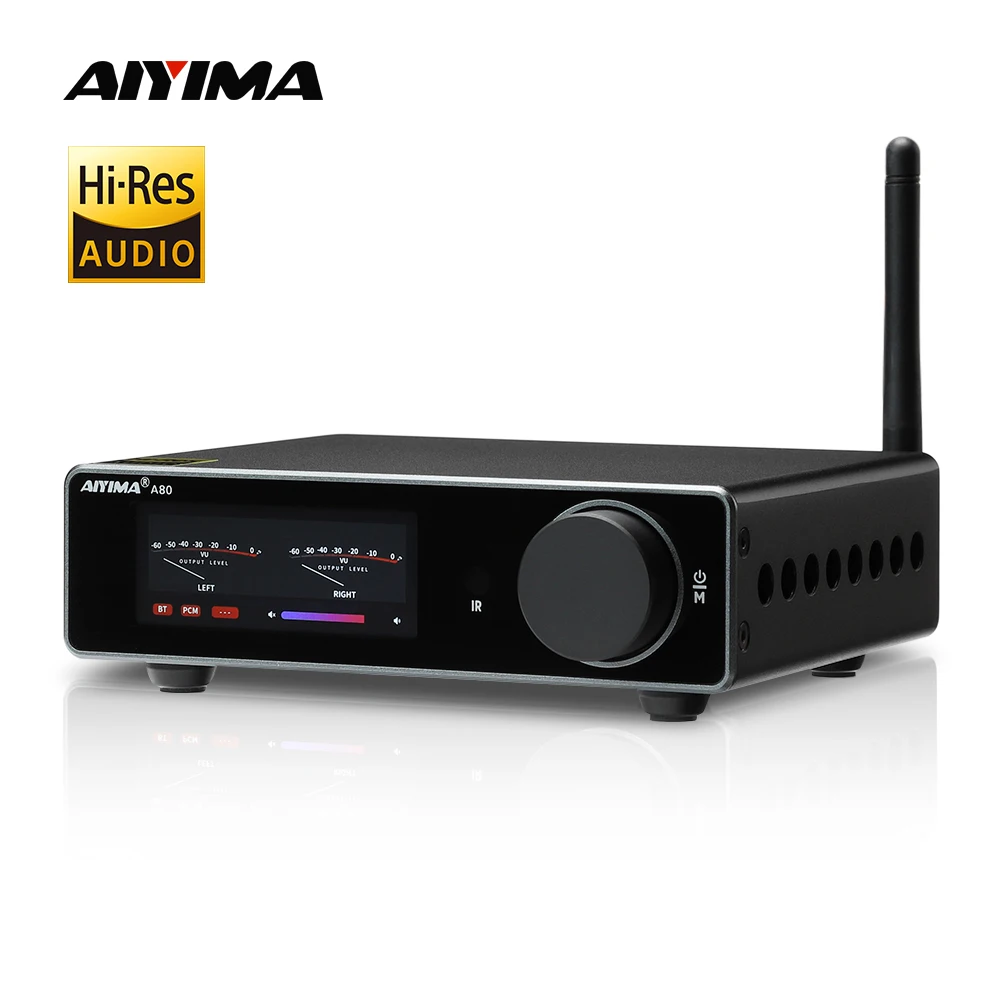 Unleash Your Audio with the AIYIMA A80 TPA3255 PFFB Bluetooth DAC Stereo Power Amplifier 🚀🎶
