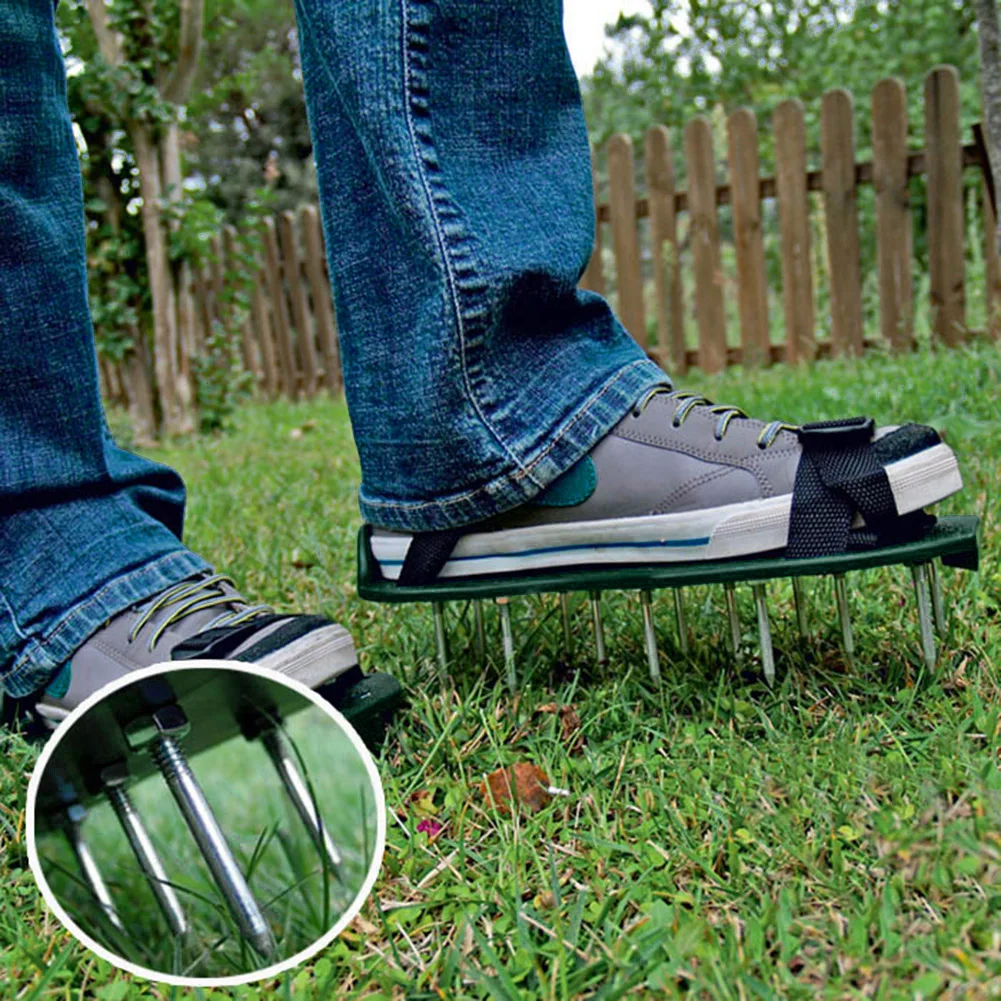 Garden Nail Shoes: Your Ultimate Grass Aerator Solution 🌱🌺