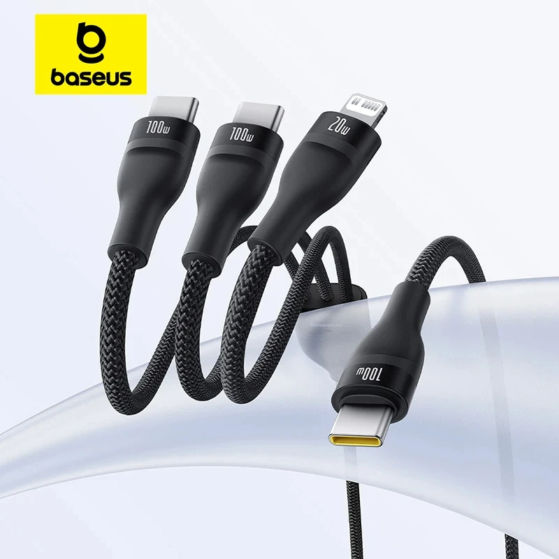 The Power of 3: Baseus 100W USB-C Cable 💼💥