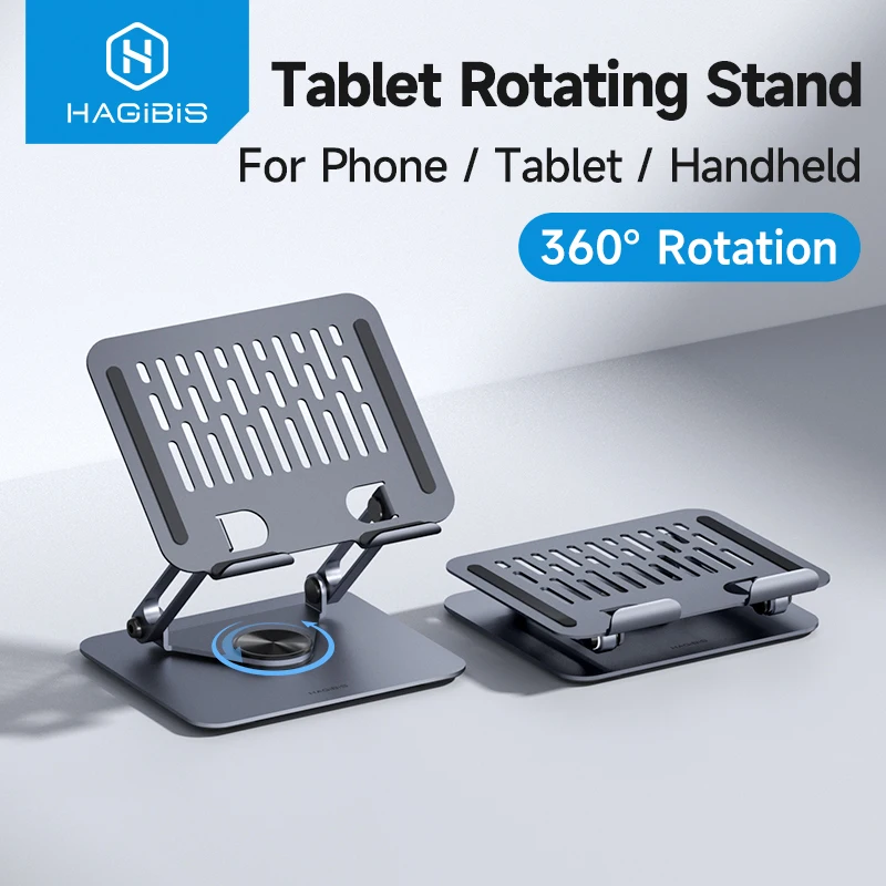 Transform Your Tablet Experience with the Hagibis 360° Rotating Tablet Stand! 🌟