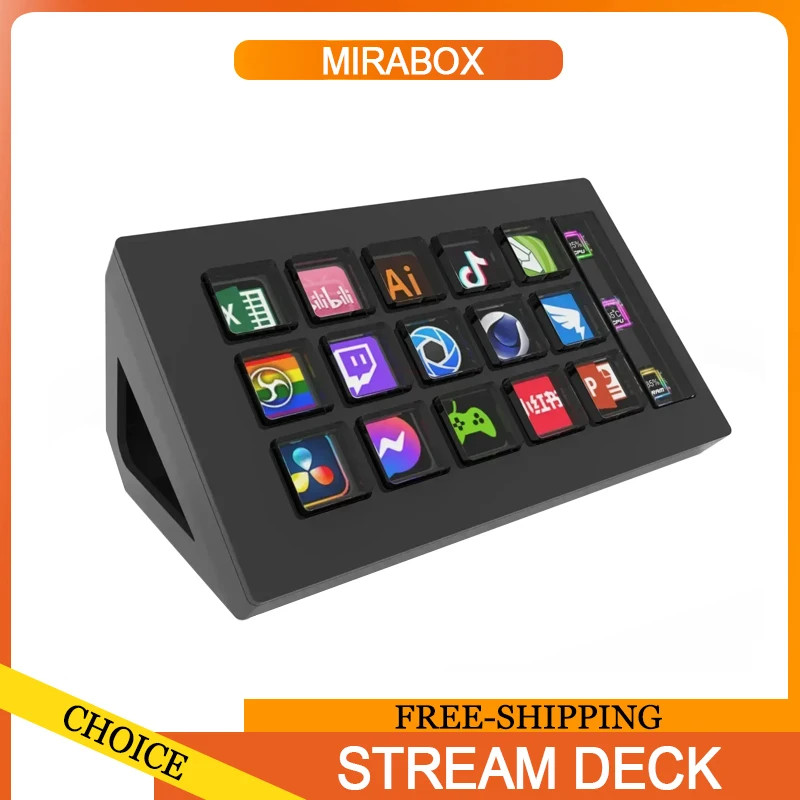 Stream Deck Mini Visual Keyboard: Your Powerful, Customizable Live Content Creation Companion 🌟