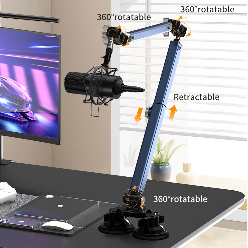 Revolutionize Your Streaming Experience with a Mic Boom Arm Desk Mount