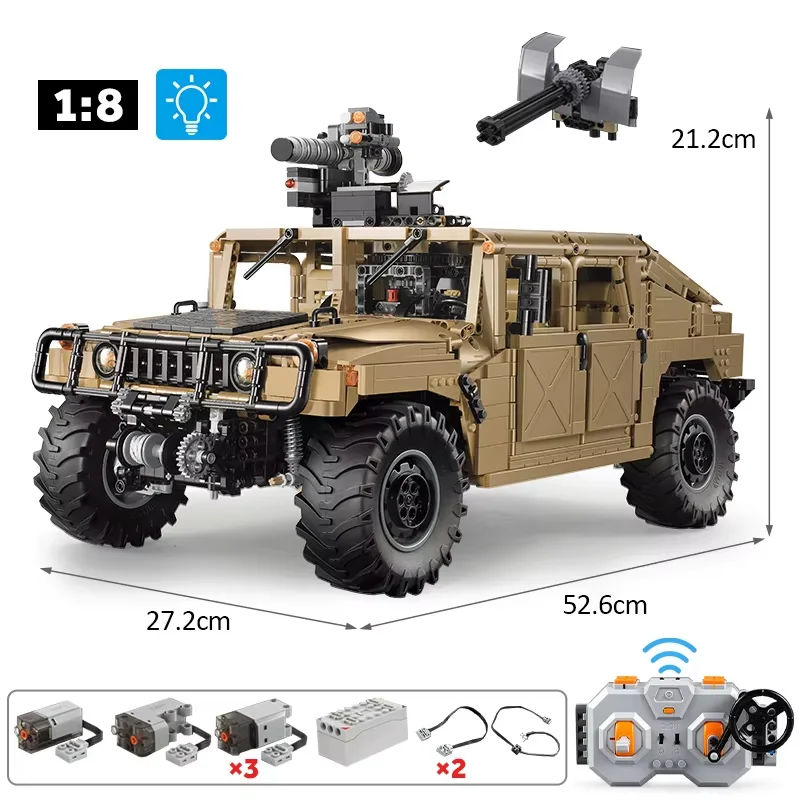 Daredevil Off-Road Adventures with Cada 3935Pcs Armored SUV Building Blocks Toy πποΈierz