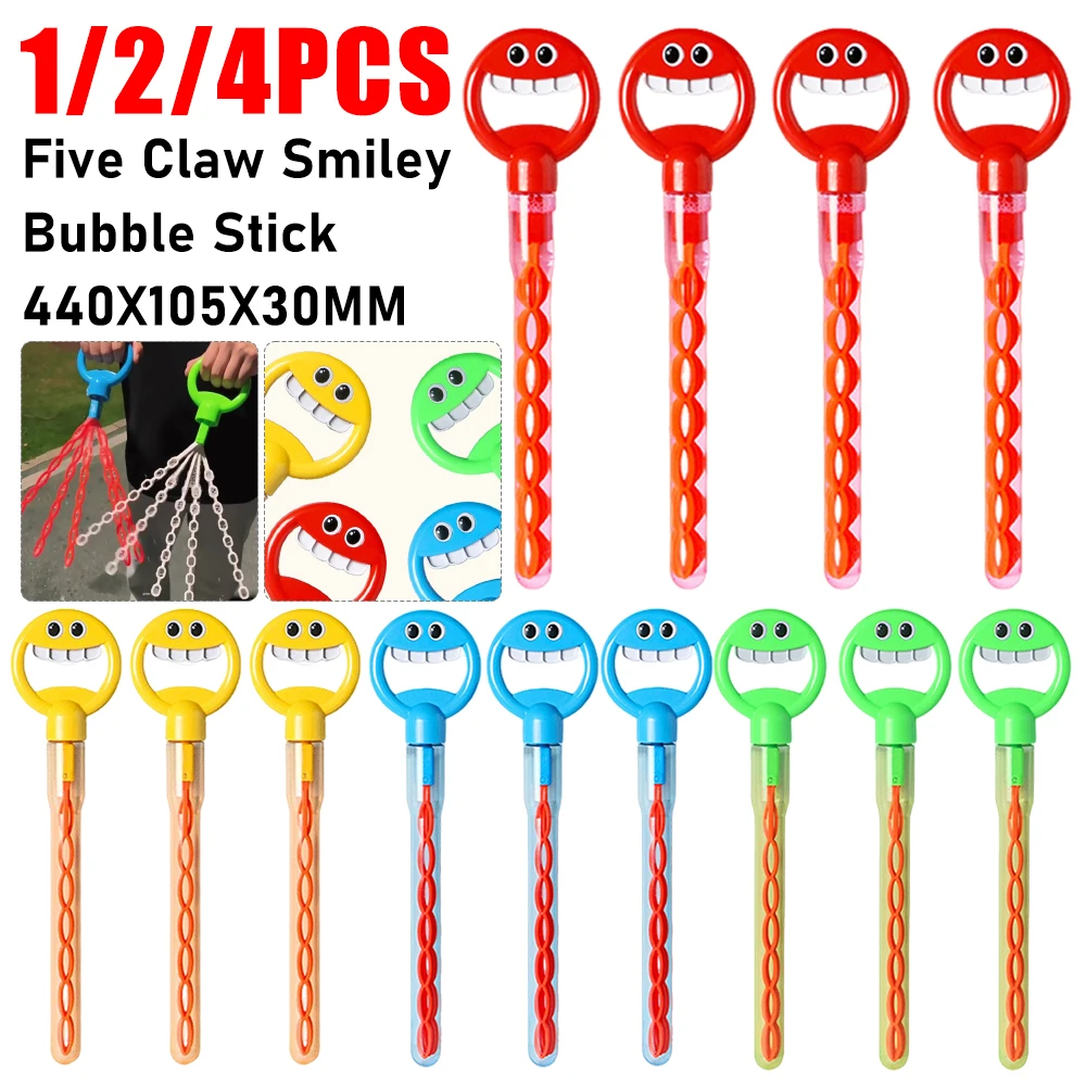 Bubble Blowing Fun with the Smiley Bubble Stick π§π