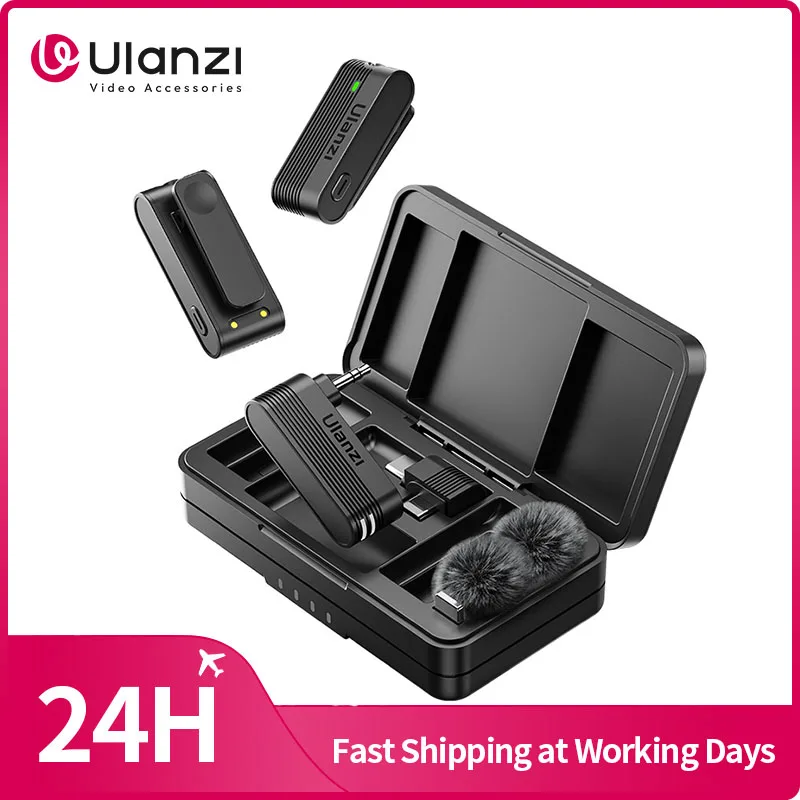 Ulanzi A100 Wireless Lavalier Microphone: Perfect Sound for Your iPhone Videos ๐ค๐ฑ