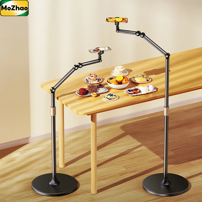 Experience Unmatched Convenience with Our Aluminum Alloy Retractable iPad Clip Stand π»π