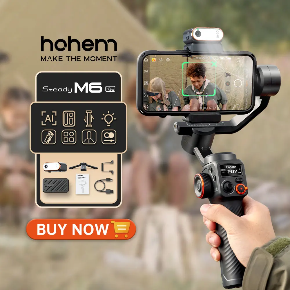 Unleash Your Creativity with the Hohem-iSteady M6 Kit Gimbal for Smartphones