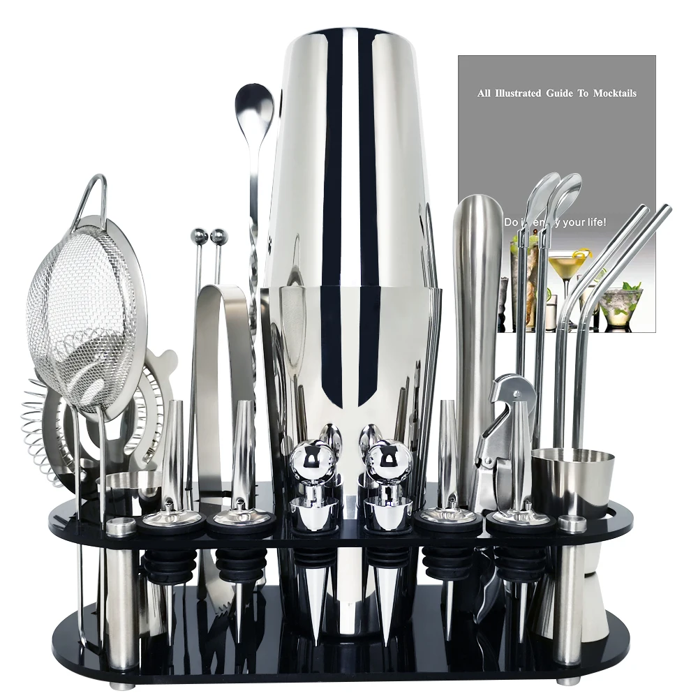 Level Up Your Mixology: The Complete Boston Cocktail Shaker Bar Tool Kit πΈ