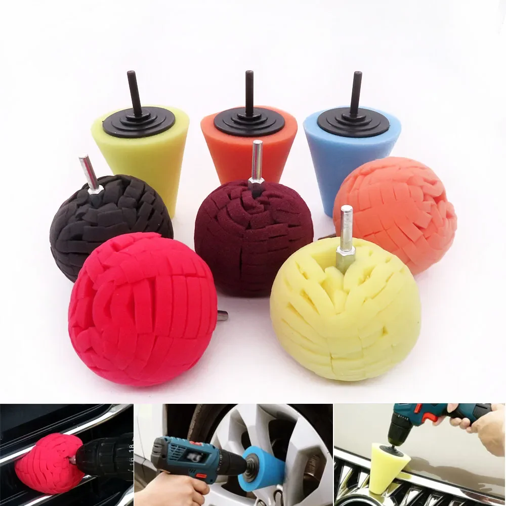 Transform Your Ride with the Car Polishing Pad Buffing Foam Sponge Kit 🚙✨