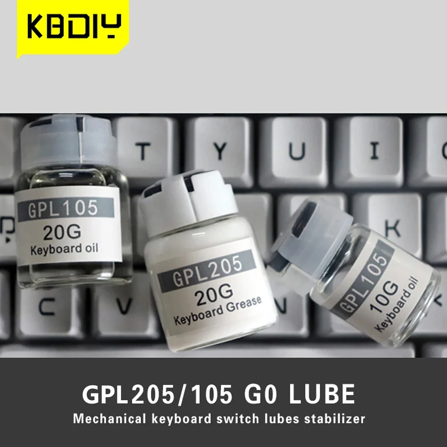 Unlock Ultra-Smooth Typing with KBDiy Switches Lube GPL105/205 🛠️✨