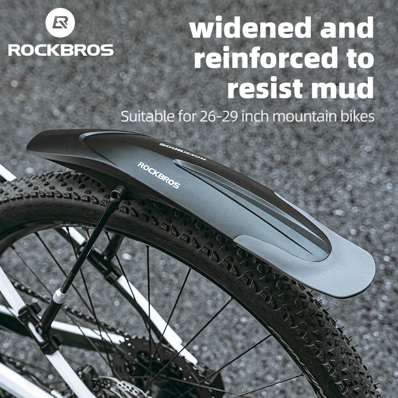 Ride Clean and Bold: ROCKBROS Mountain Bike Mudguard Review 🚴‍♂️💨