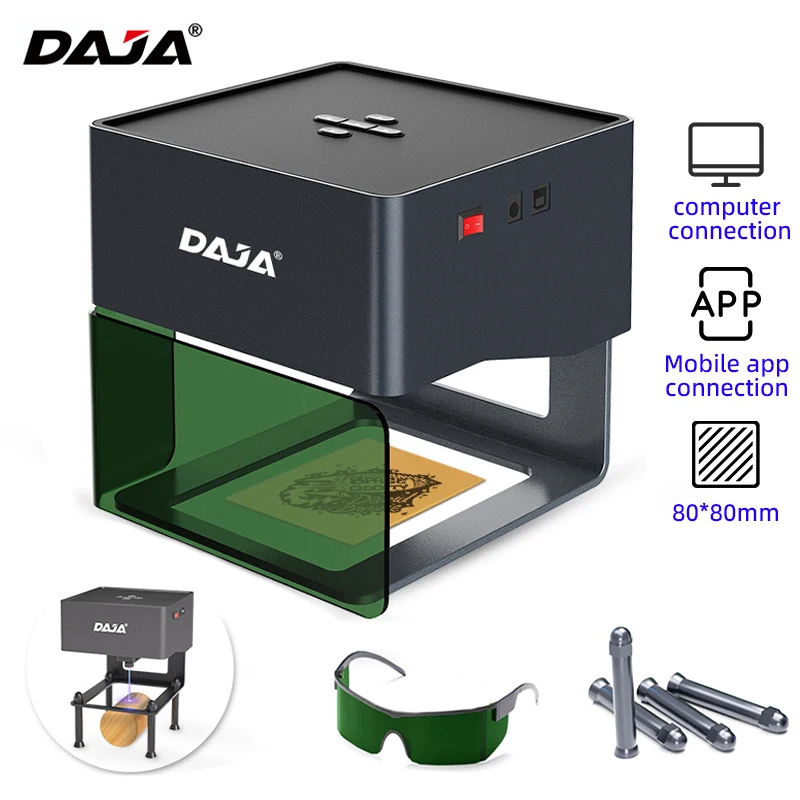 Unleash Creativity with the DAJA DJ6 Mini Portable Laser Engraver 🎨✨