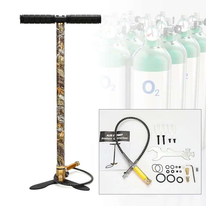 Ultimate 3-Stage Hand Operated PCP Pump for High Pressure Air Needs ππ«