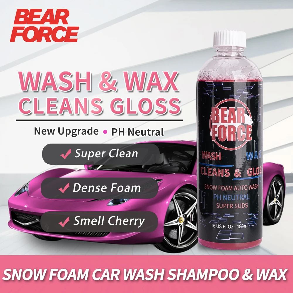 Unleash a Brilliant Shine: Cherry Snow Foam Car Wash Shampoo & Wax Review ๐โจ