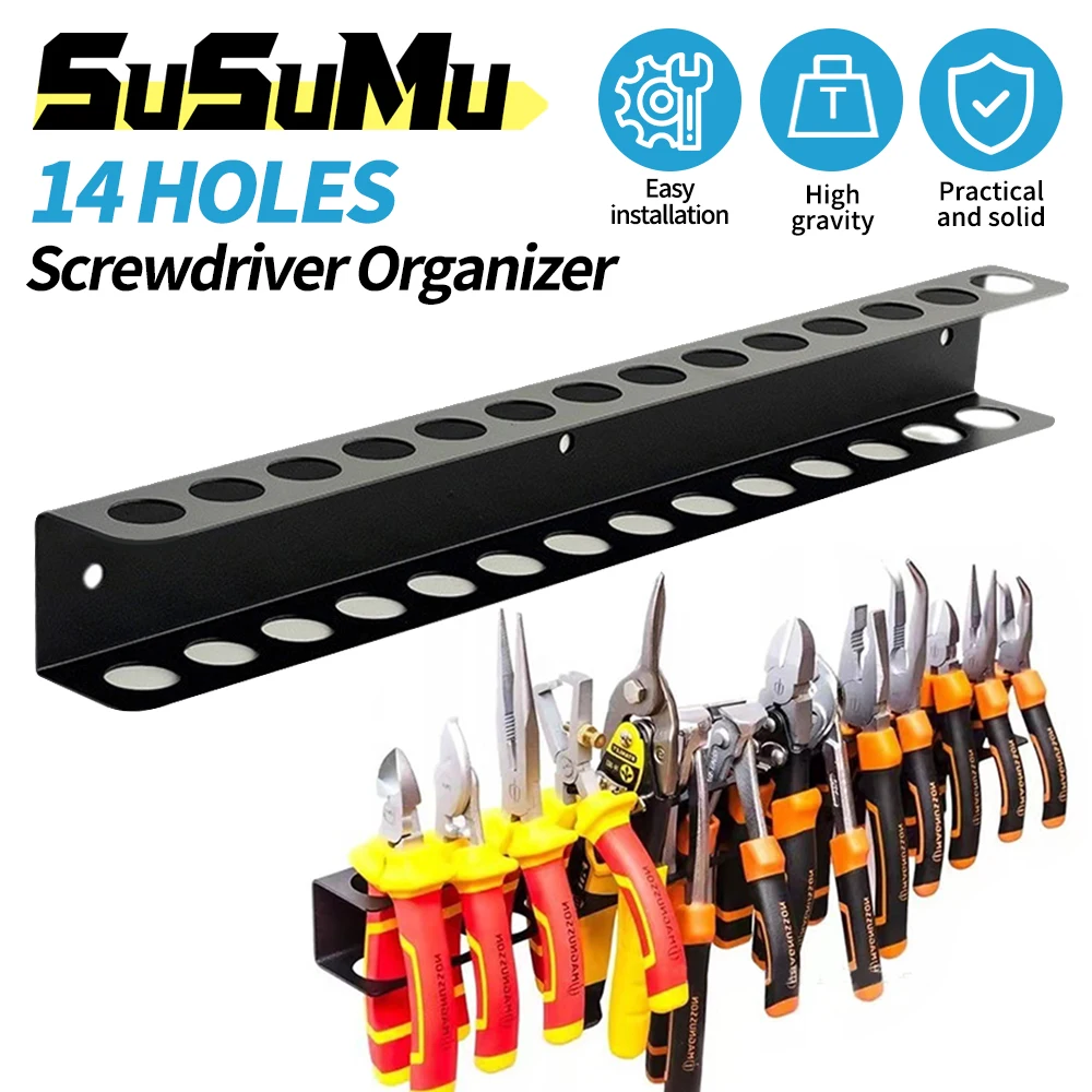 Ultimate Wall-Mounted Screwdriver Organizer for All Your Tools 🛠️🔧