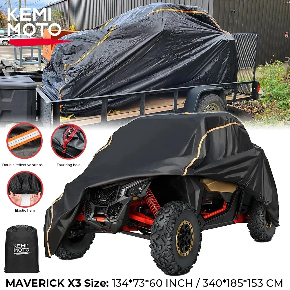 Ultimate All-Weather Protection: 2 Doors UTV Cover for Can Am Maverick X3 (2017–2025)