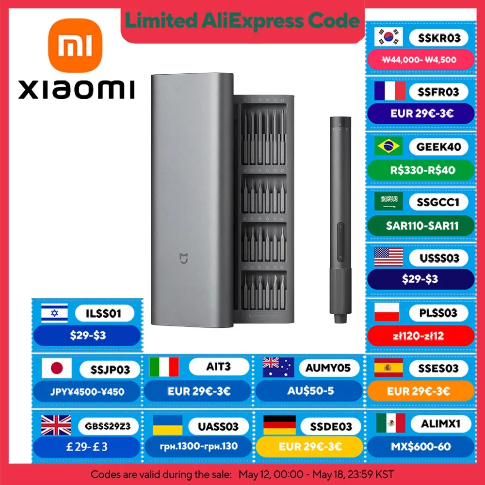 Revolutionize Your Repairs with the XIAOMI MIJIA Electric Precision Screwdriver 🔧✨