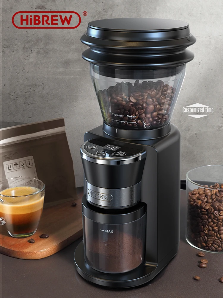 The HiBREW Automatic Burr Mill Electric Coffee Grinder with 31 Gears: Your Ultimate Espresso, American Coffee, and Pour Over Solution βοΈπ₯
