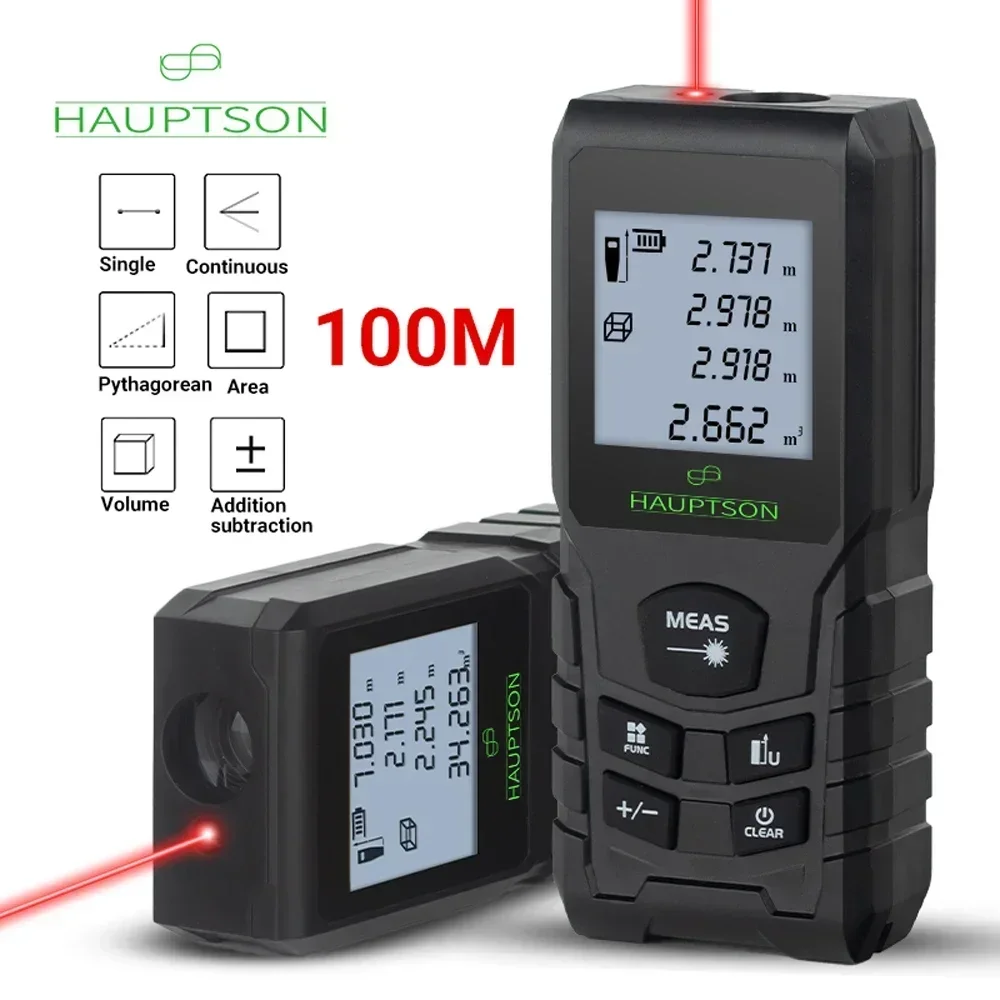 The HAUPTSON 70/100M Laser Rangefinder 🎯 - Your Ultimate Building Partner 🏠