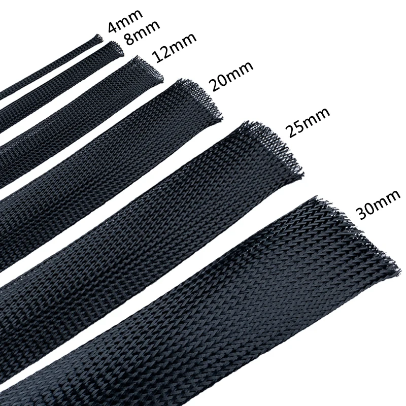 Ultimate 10M Black Insulated Braid Sleeving for Wire & Cable Protection π₯π€