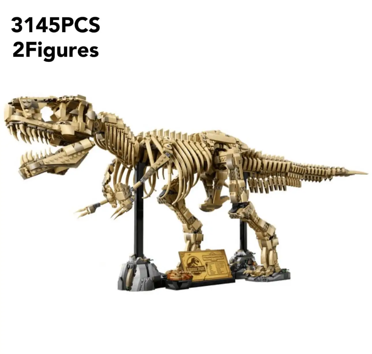 Unleash Jurassic Fun with the 2025 T-Rex Fossils Building Blocks Set! π¦β¨