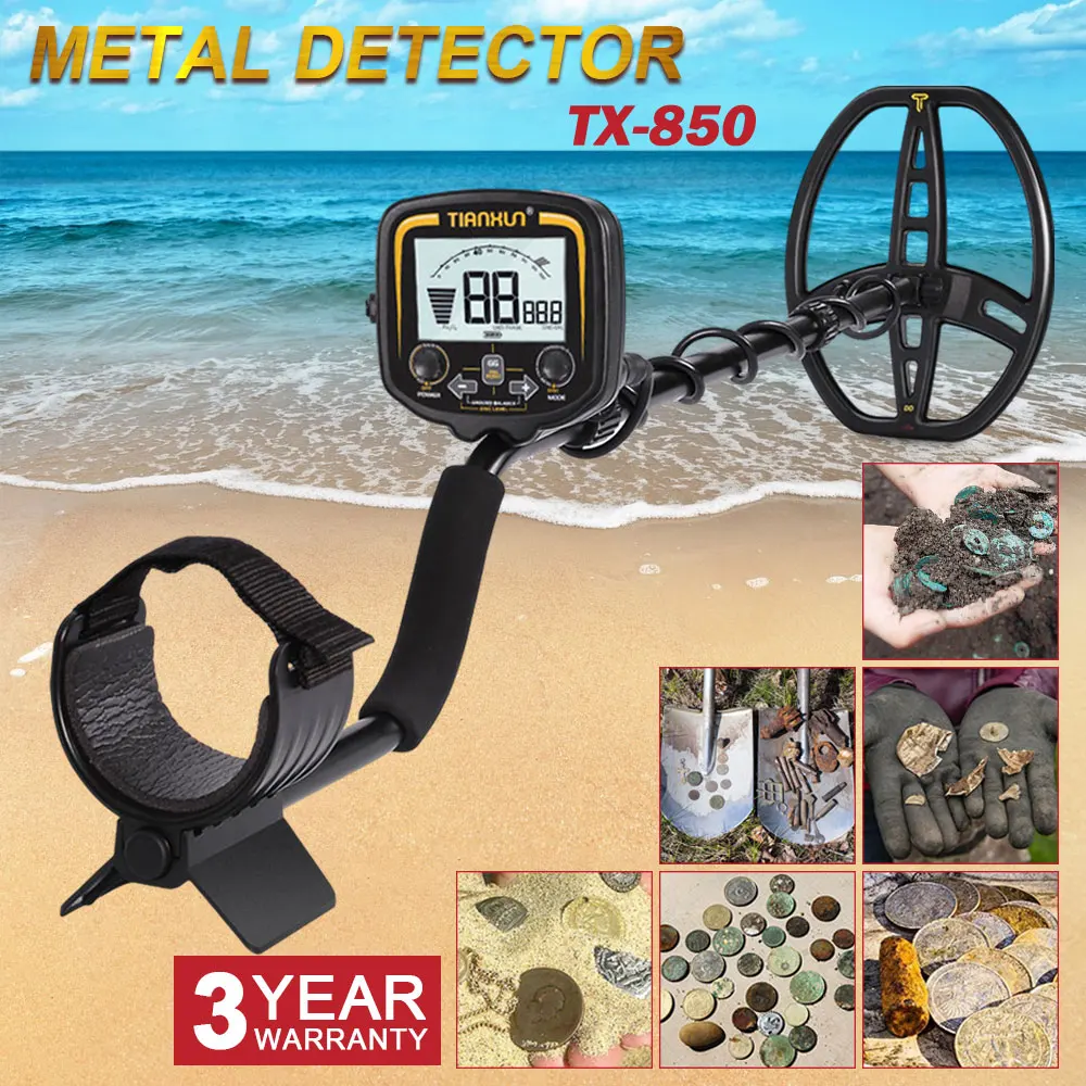 Unlock Hidden Riches: TX-850 Metal Detector Underground Scanner Review