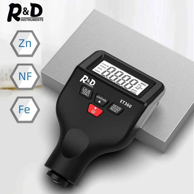 Unlock Flawless Car Inspection with the R&D ET360 Mini Paint Thickness Meter!