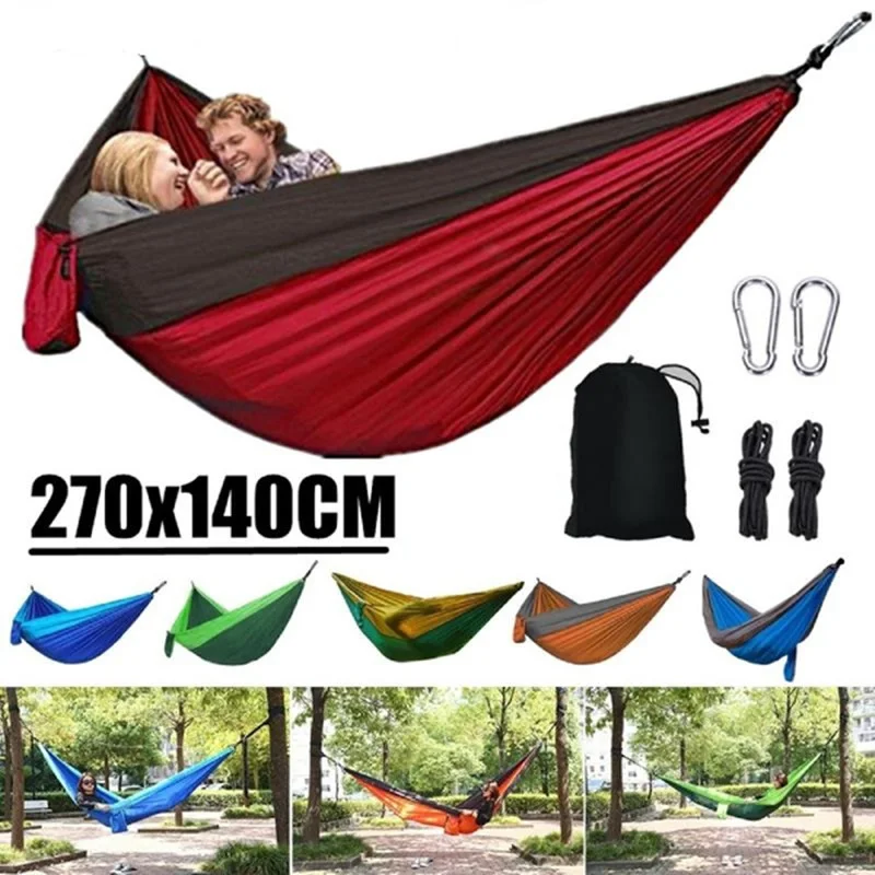 Experience Ultimate Relaxation: The Single Person Portable Outdoor Camping Hammock