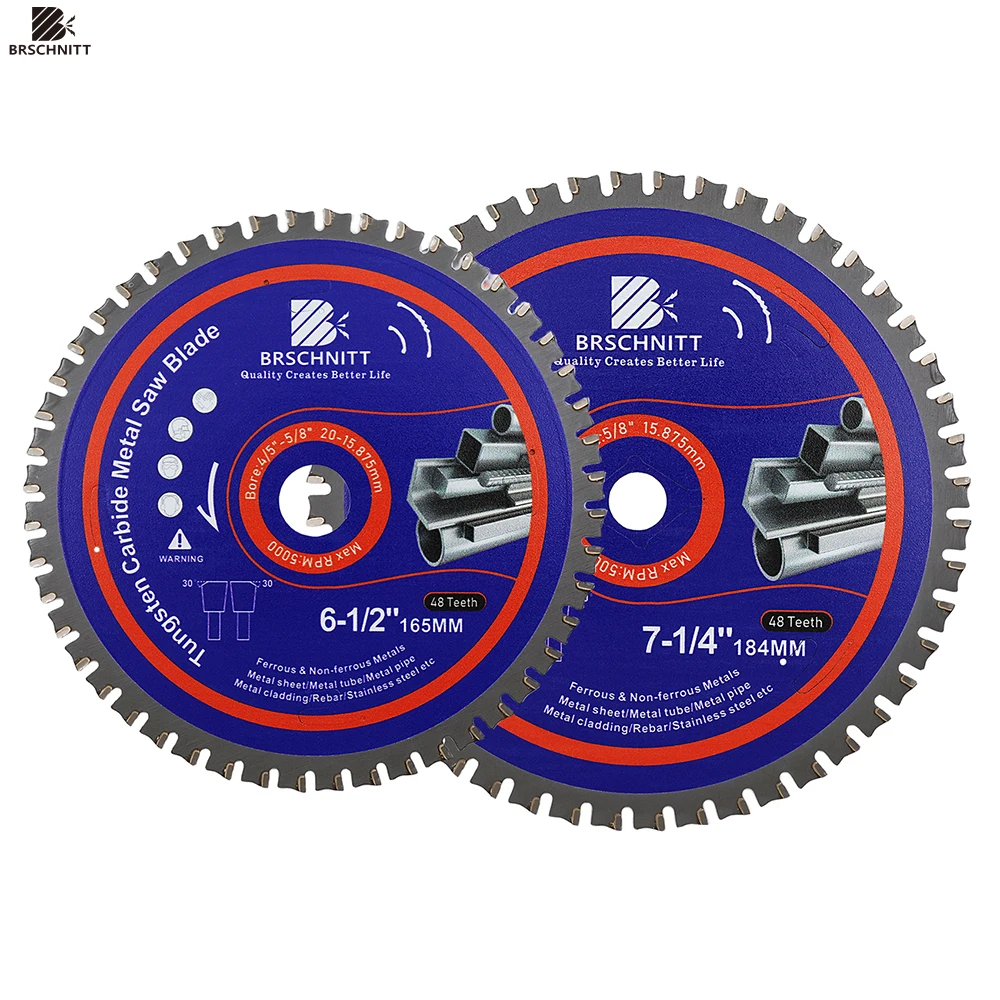 Slice Through Steel with Ease: Discover the BRSCHNITT Alloy Saw Blade!