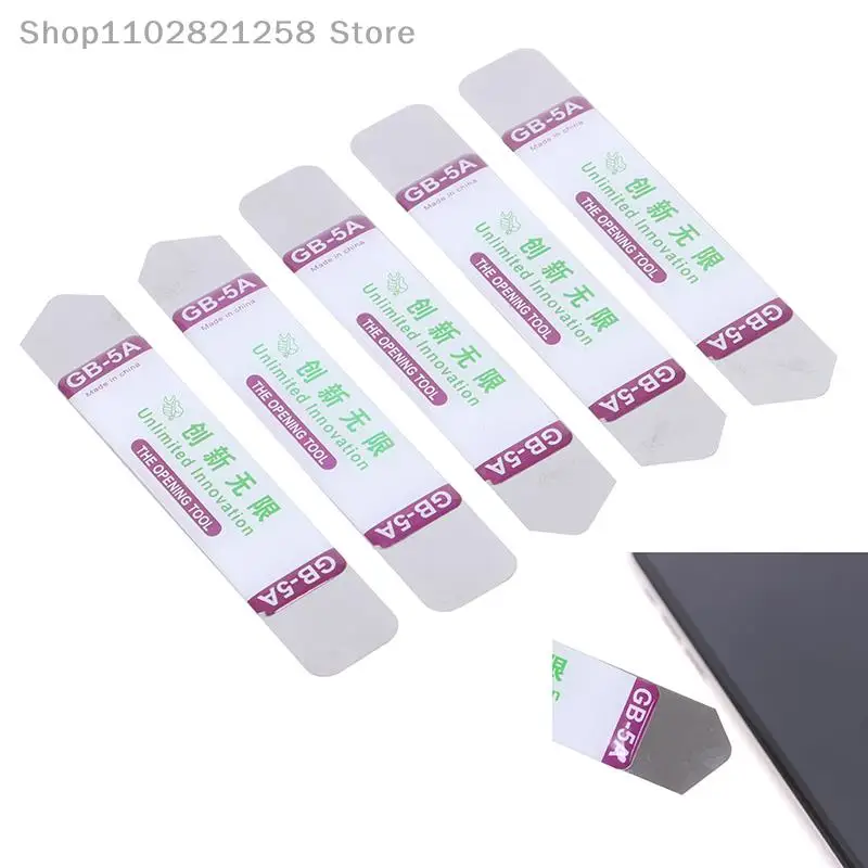 Unlock Easy Phone Repairs with the 2/5Pcs Metal Flat Spudger Pry Bar Kit 🔧📱