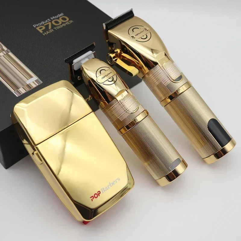 Upgrade Your Grooming with Pop Barbers P800/P700/P600 Professional Hair Clipper Kit 🚀