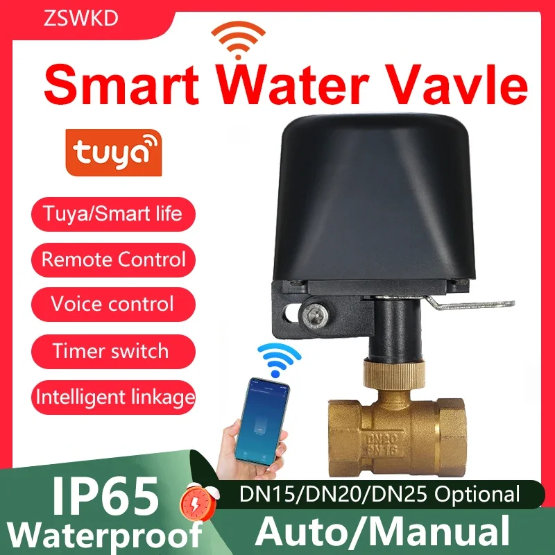 Effortless Home Safety: Tuya Smart WiFi Zigbee Water & Gas Valve Review