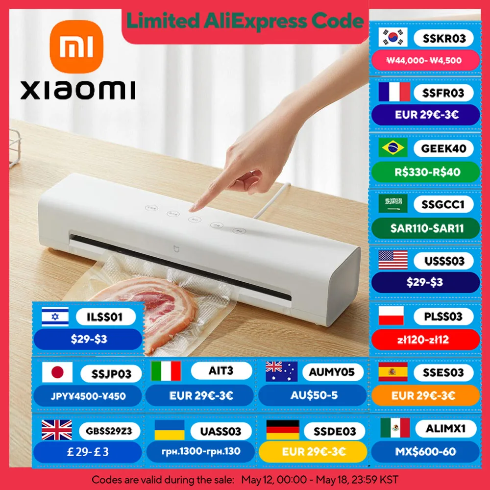 Xiaomi MiJia Vacuum Sealer Machine: Modern Preservation with Style 💡