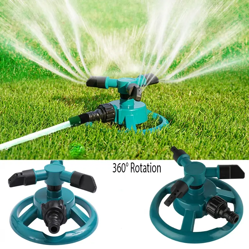 Transform Your Lawn with the 360° Automatic Rotating Sprinkler Nozzle 🌱💧