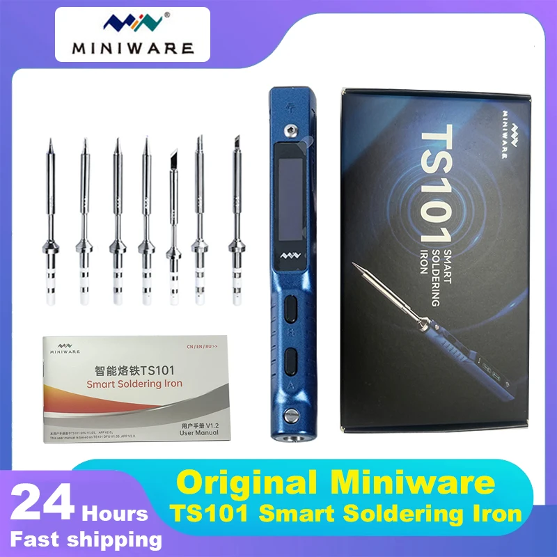 Transform Your DIY Projects with the MiniWARE TS101 Digital Display Soldering Iron 🔥💼
