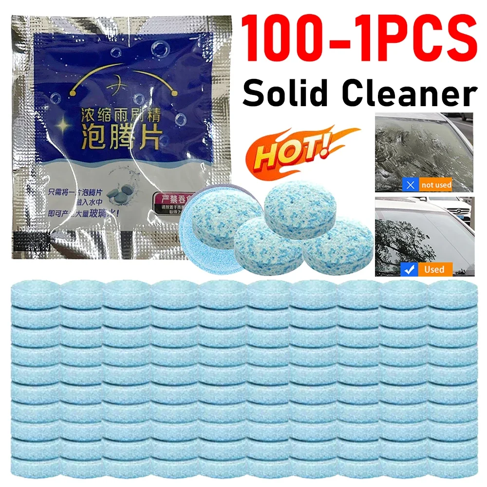 Revolutionize Your Car Cleaning with Effervescent Windshield Cleaner Tablets 🚗✨