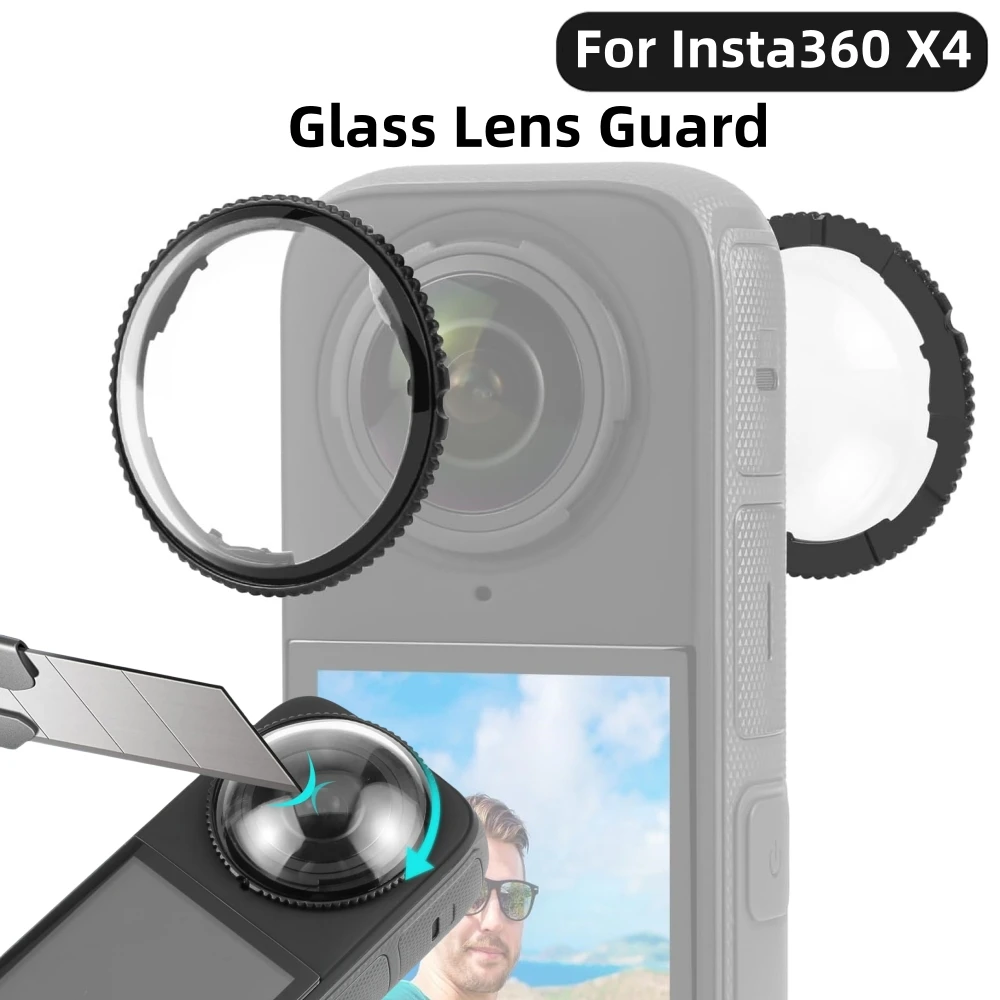 Ultimate Tempered Glass Lens Protector for Insta360 X4 πΈβ¨