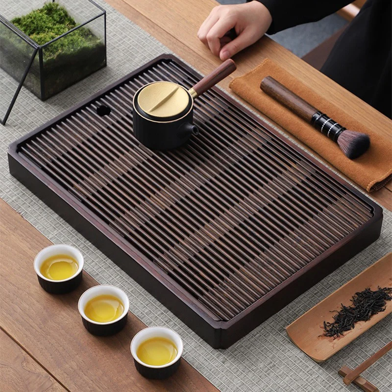 Experience Authentic Tea Moments with the GIANXI Bamboo Tea Tray 🌿☕