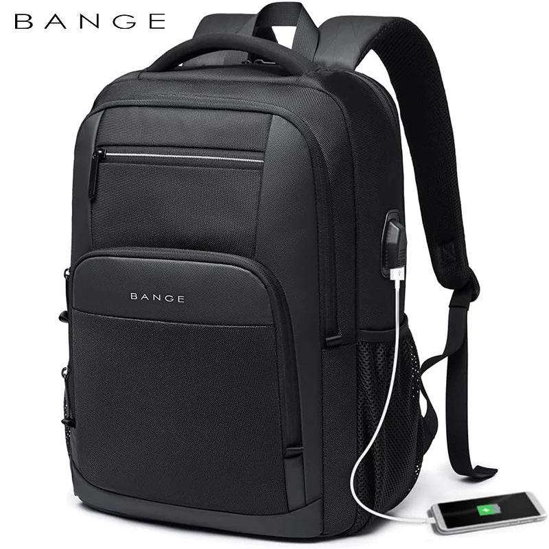 Stay Connected and Organized with the BANGE Waterproof Travel Backpack 🎒🔌