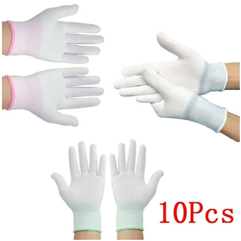 Ultimate 5pair Antistatic ESD Gloves for Finger Protection & Precision 🧤⚡