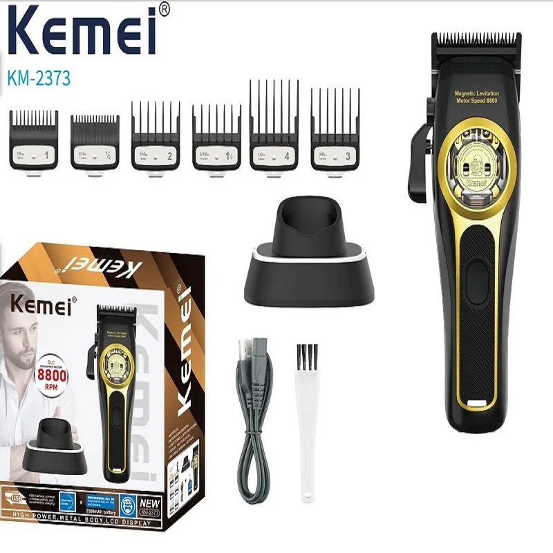 Kemei Professional Hair Clipper KM-2373: Power Meets Precision ✂️⚡