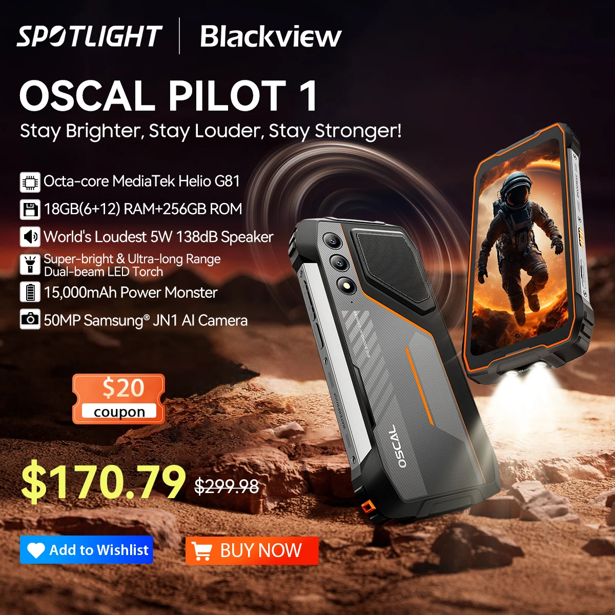 Experience the Power and Durability of the Blackview OSCAL PILOT 1 Rugged Smartphone 📱💪