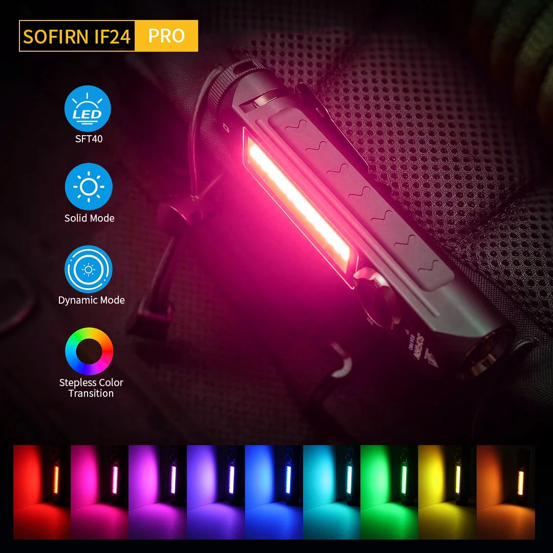 Illuminate Your Adventures with the New Sofirn IF24 PRO SFT40 Flashlight ππ¦