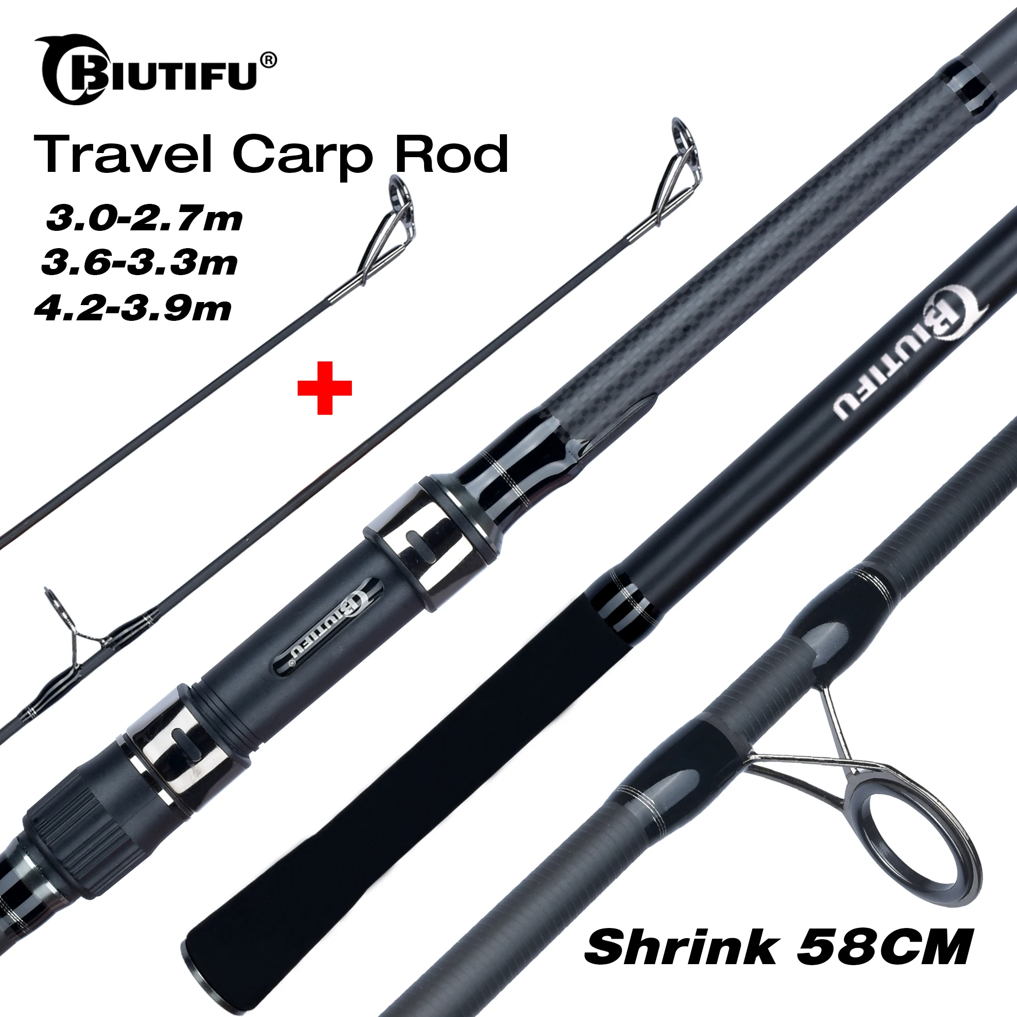 BIUTIFU 2Tips Carp Fishing Rod: Your Ultimate Travel & Shore Casting Companion π£β¨