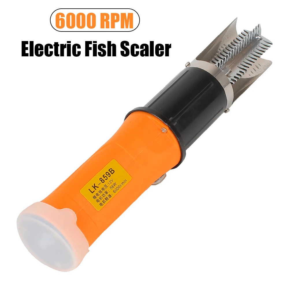 Make Fish Cleaning Easy with the Electric Fish Scaler 6000 RPM β‘π