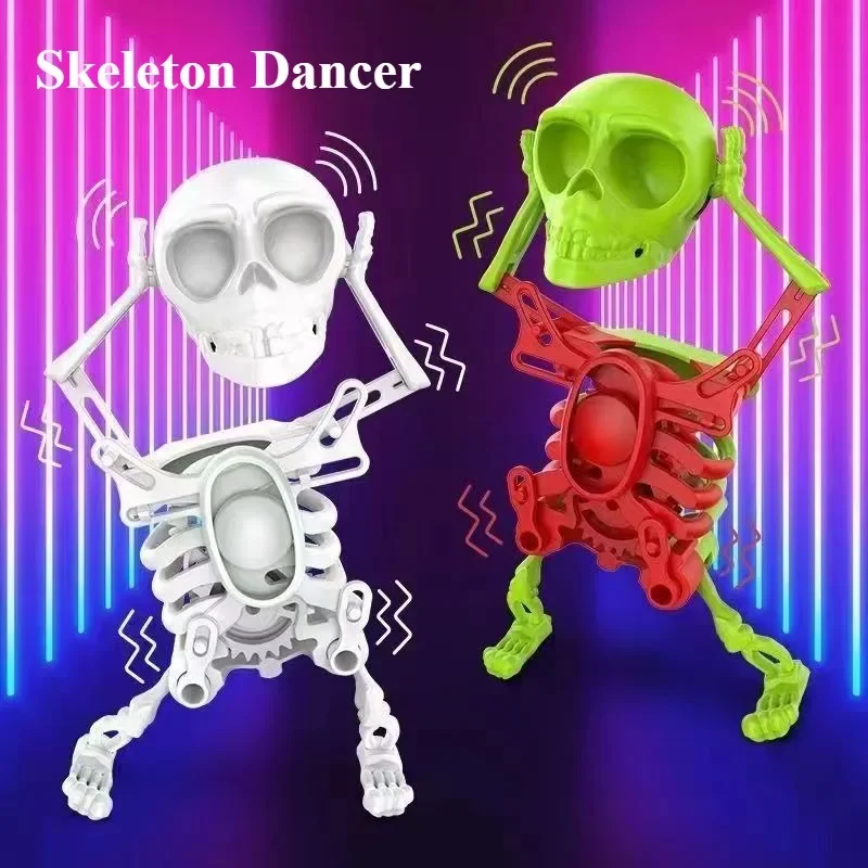 Bring Smiles with the Wind-up Dancing Skeleton Toy 🦴💃