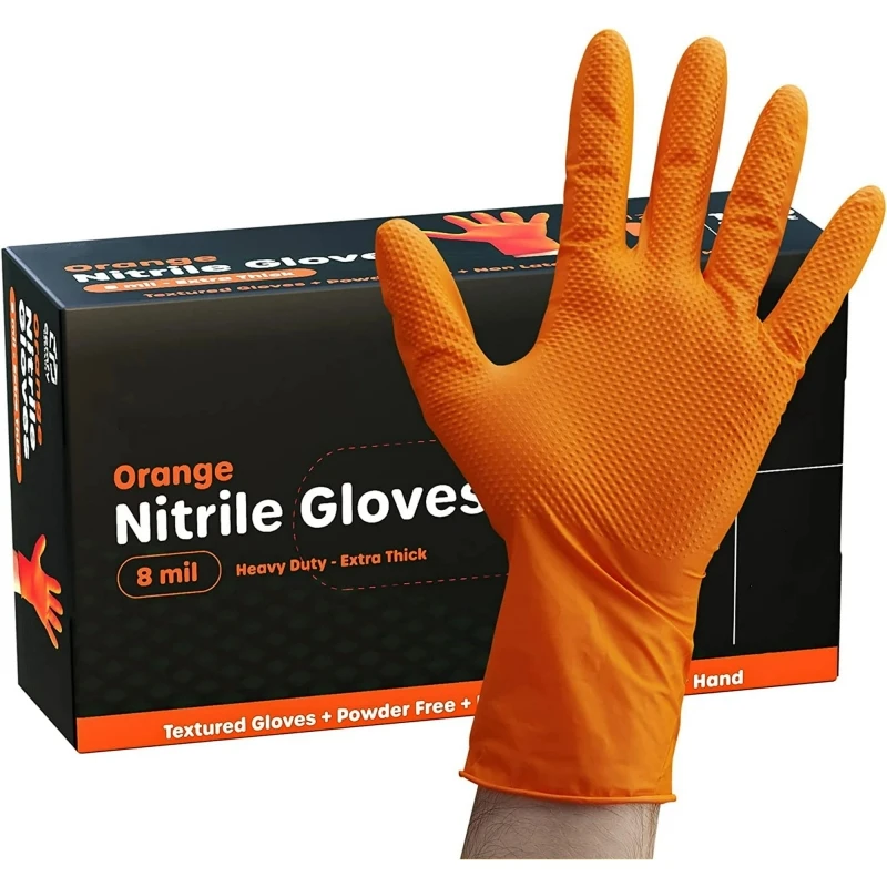 Heavy Duty 8mil Nitrile Gloves: Industrial Strength & Comfort for Every Task π§€π§