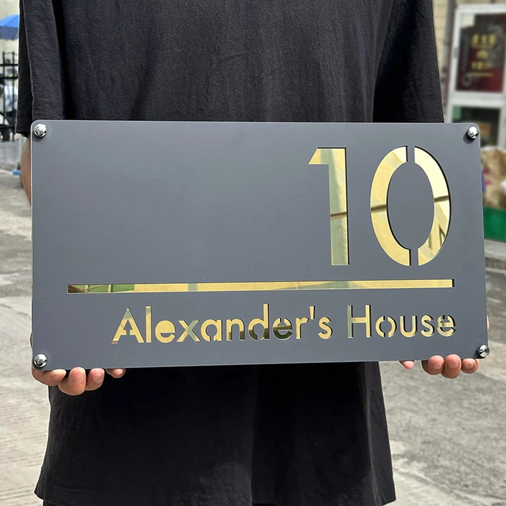 Make Your Home Stand Out with Personalized 3D Floating House Numbers 🏡✨